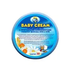 Крем детский "С природными компонентами" SPF 30 (200 мл)