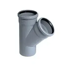 Тройник кан. 110х50х87 ПП