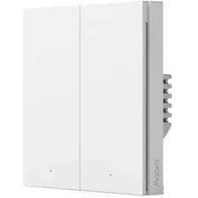 Выключатель Aqara Smart Wall Switch H1 двухклавишный c нейтралью (белый)