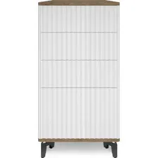 Комод Shtabe Royal 5073 эко (дуб веллингтон/черный)