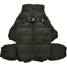 Комбинезон для животных Puppia Soft Onesie / PAUD-JP1677-KH-L (хаки)