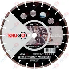 Krugo Круг алмазный по бетону 35025,4 мм, сегментный