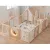 Игровой манеж UNIX kids DeLuxe House&amp;Storage 180х200 Camel PPLXSWHS200WC