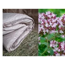 Матрас из лугового сена для бани с душицей