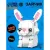 Конструктор Unicon Pixi. Зайка 1011A-2 10114282 (108эл)