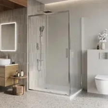 Душевой уголок BelBagno LUCE-AH-1-110/90-C-Cr
