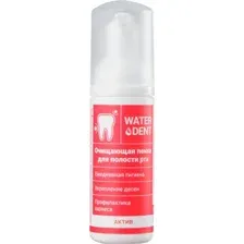 Пенка для полости рта Waterdent Актив, очищающая, 50 мл