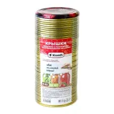 Набор крышек для закатки Komfi NTO020S (50шт)