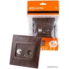 Розетка телевизионная TDM Electric Лама SQ1815-0420