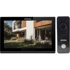 Видеодомофон Arsenal Титул 10 FHD TUYA + Рокси FHD (черный)