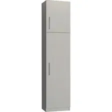 Шкаф-пенал Макс Стайл Smart Egger 219x50x35 4A3550 (светло-серый U708 ST9)