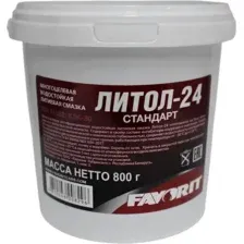 Смазка техническая Favorit Литол-24 Стандарт Metal / 57504 (800г)