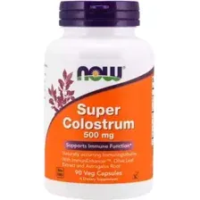 Пищевая добавка NOW Super Colostrum (90капсул)