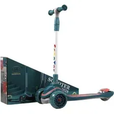 Самокат детский RiverToys HB-606 (зеленый)