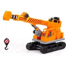 Кран игрушечный Полесье Монолит Гусеничный / 89649