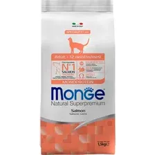 Сухой корм для кошек Monge Speciality Line Monoprotein Adult лосось (1.5кг)