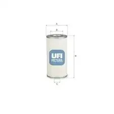Фильтр воздушный UFI 27.E41.00