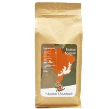Кофе в зёрнах Чёрный&Зелёный Вялiкая Бразiлiя 1 кг