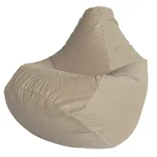Кресло-мешок Flagman Груша Макси XXL Г2.5-409 Parma 1001 Cream