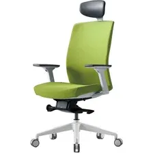 Офисное кресло Bestuhl J2G120L (белая крестовина, зеленый)