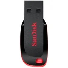 USB Flash SanDisk Cruzer Blade Black 64GB (SDCZ50-064G)