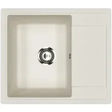 Кухонная мойка Practik PR-M 575-001 (белый камень)