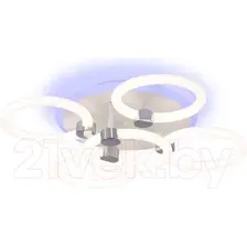 Люстра Ambrella Acrylica FA3841/4+1 WH (белый)