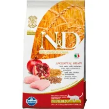 Сухой корм для кошек Farmina N&D Low Grain Chicken & Pomegranate Neutered (5кг)