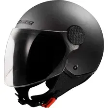 Мотошлем LS2 OF558 Sphere Lux II Solid (M, титан матовый)