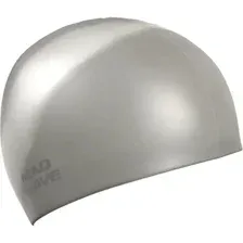 Шапочка для плавания Mad Wave Multi Adult (серый)