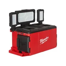 Фонарь светодиодный аккумуляторный/сетевой MILWAUKEE M18 POALC-0 Packout