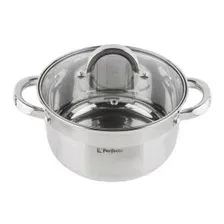 Кастрюля из нерж.стали, 3.2 л, ф 20 x 11.5 см, STARCOOK, PERFECTO LINEA