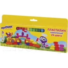 Пластилин Юнландия Юнландик-архитектор 105031 (24 цв)