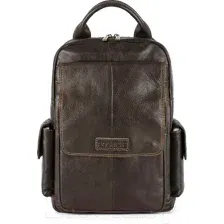 Рюкзак Poshete 253-1136-7-DBW (коричневый)