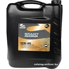 Моторное масло Cyclon Granit Maximum 15W-40 20л