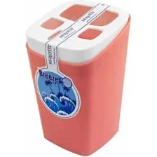 Стакан для зубной щетки и пасты Berossi Breeze АС 17270000 (коралл)