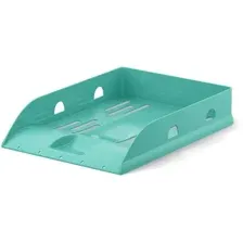 Лоток для бумаг Erich Krause Base Pastel Mint 57941 (мятный)