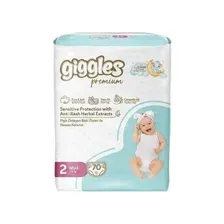 Подгузники детские Giggles Premium Mini 2 Jumbo Pack (70 шт)