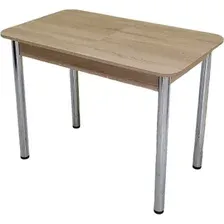 Кухонный стол СВД Юнио 120x75 011.Д2.Х (дуб сонома)