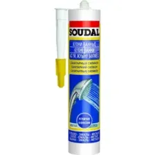 Герметик Soudal Кухни и Ванные, Белый, 280 мл