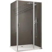 Душевой уголок Allen Brau Priority 160x90 304248 (серебро браш)