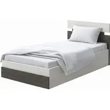 Кровать PROxSON Milton с ПМ 80x190 (дуб шамони светлый 124/дуб кантербери)
