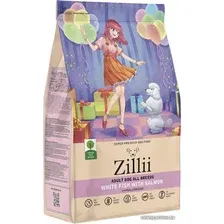 Сухой корм для собак Zillii Adult Dog All Breed белая рыба с лососем 800 г