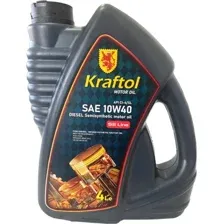 Моторное масло Kraftol Дизель A3/B4 10W-40 4л
