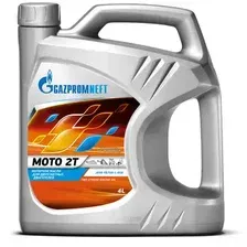 Моторное масло 2-х тактное GAZPROMNEFT Moto 2389907005 полусинтетическое 4 л