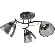Люстра средней высоты Mirastyle BL-8199/3 BK+CR