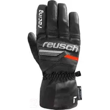 Перчатки лыжные Reusch Ski Race Vc R-Tex Xt / 6201257-7810 (р-р 11, Black/White/Fluo Red)