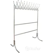 Вешалка для одежды Мебелик Месье М 12 (металлик)