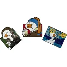 Набор значков Meshu Ducks and art / MS_60348 (3шт)