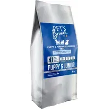 Сухой корм для собак Pet's Brunch Junior Veal с телятиной 4 кг